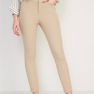 Old Navy Women's Tan Pixie Skinny High Rise Pants